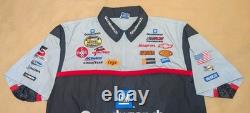 Rare Kevin Harvick RCR Sparco Pit Crew 1/4 Zip Shirt GM Goodwrench Authentic