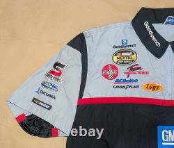 Rare Kevin Harvick RCR Sparco Pit Crew 1/4 Zip Shirt GM Goodwrench Authentic