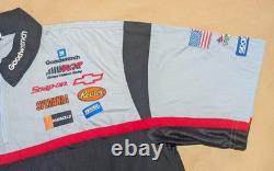 Rare Kevin Harvick RCR Sparco Pit Crew 1/4 Zip Shirt GM Goodwrench Authentic