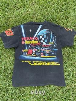 Rare Vintage NASCAR Ernie Irvin/ Robert Yates Racing Rocket AOP Print Tee SizeXL