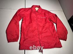 Reutimann Racing Team Jacket Men's Small David Buzzie Stock Nascar Deerfoot Coat