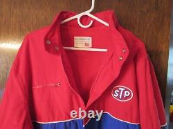 Richard Petty 1984 Pit Crew STP Racing Team Jacket Large Made in USA NASCAR