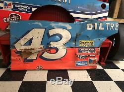 Richard Petty #43 STP Nascar Race Used Sheetmetal Door