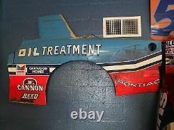 Richard Petty #43 STP Oil Treatment Nascar Race Used Sheetmetal Rear Quarter
