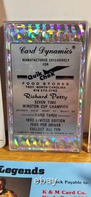 Richard Petty Memorabilia Lot Rare Food line quick check limited Editions& More