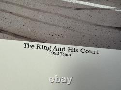 Richard Petty The King & His Court Print #195/250 1992 William Vance Nichols Sgn