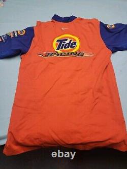 Ricky Craven Autographed Signed Tide Pit Crew Used Uniform Shirt