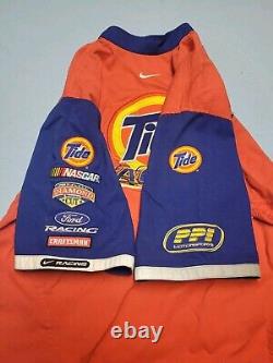 Ricky Craven Autographed Signed Tide Pit Crew Used Uniform Shirt