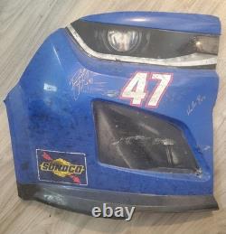 Ricky Stenhouse Jr SIGNED Race Used Sheetmetal HULK HOGAN Real American Beer WWE