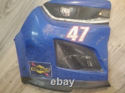 Ricky Stenhouse Jr SIGNED Race Used Sheetmetal HULK HOGAN Real American Beer WWE