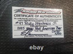Ricky Stenhouse Jr SIGNED Race Used Sheetmetal HULK HOGAN Real American Beer WWE