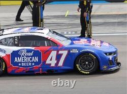 Ricky Stenhouse Jr SIGNED Race Used Sheetmetal HULK HOGAN Real American Beer WWE