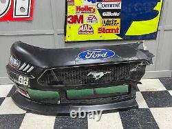 Riley Herbst #98 Monster Energy Nascar Race Used Composite Mustang Nose #921
