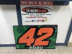 Ross Chastain #42 Clover 2021 Nascar Race Used Sheetmetal Door Panel