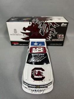 Ross Chastain #66 2017 Autographed South Carolina Gamecocks Nascar Diecast