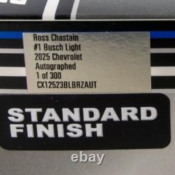 Ross Chastain Autographed Busch Light 124 Standard 2025 Diecast Car G2U