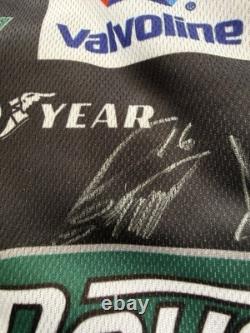 Roush Fenway Racing NASCAR Signed Authentic Worn Used Pit Crew Shirt, Large