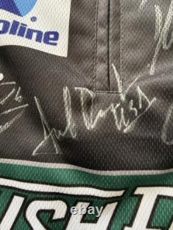 Roush Fenway Racing NASCAR Signed Authentic Worn Used Pit Crew Shirt, Large