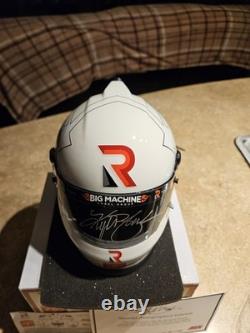 Rowdy Energy Kyle Busch Autographed Mini Helmet NASCAR