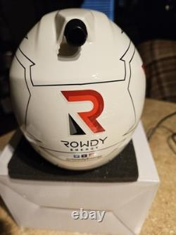 Rowdy Energy Kyle Busch Autographed Mini Helmet NASCAR