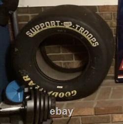 Ryan Blaney Nascar Race Used Goodyear Tire Penske 12 Support Our Troops Coke 600