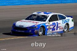 Ryan Blaney ROOKIE 2016 SKF Race Used Sheet Metal Panel #21 Wood Brothers Auto