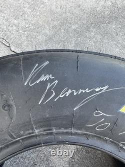 Ryan Blaney Signed Daytona 2025 Race-Used NASCAR Tire Team Penske Authentic
