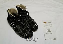 Ryan Newman #3 NASCAR Truck Series Signed Sparco Race Used Worn Suit Shoes COA
