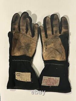 Ryan Newman autographed USAC Midget Race Used Driving Gloves & Helmet Visor