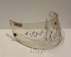Ryan Newman autographed USAC Midget Race Used Driving Gloves & Helmet Visor