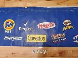 Ryan Preece 2019 Rookie JTG Pit Wall Banner Race Used Kroger #47 NASCAR Racing