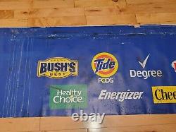 Ryan Preece 2019 Rookie JTG Pit Wall Banner Race Used Kroger #47 NASCAR Racing