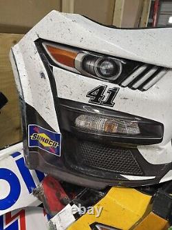 Ryan Preece #41 2023 Autodesk Nascar Race Used Sheetmetal Nose #3104