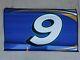 Sam Hornish Jr. Race Used Sheetmetal #9 Door Signed By Richard Petty Nascar