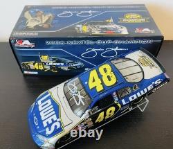 SIGNED 2006' Jimmie Johnson #48 Lowe's 1st Championship Win? Edition 1/24