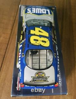 SIGNED 2006' Jimmie Johnson #48 Lowe's 1st Championship Win? Edition 1/24
