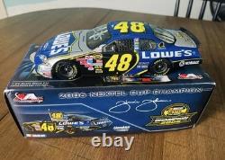 SIGNED 2006' Jimmie Johnson #48 Lowe's 1st Championship Win? Edition 1/24