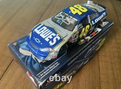 SIGNED 2006' Jimmie Johnson #48 Lowe's 1st Championship Win? Edition 1/24