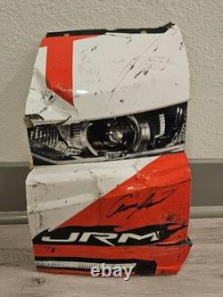 SIGNED Carson Kvapil #1 2026 Martinsville JRM Chevy Nose Sheet Metal Race Used