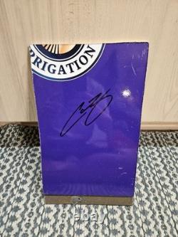 SIGNED Connor Zilisch #1 2026 COTA Contingency Panel Small Sheet Metal Race Used