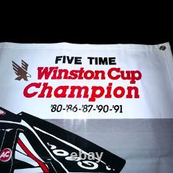 SIGNED Dale Earnhardt Sr #3 5 Time Winston Cup Champ Banner Flag 69 X 33 1993