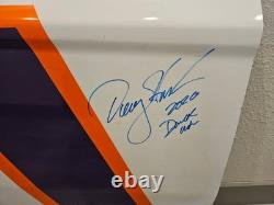 SIGNED Denny Hamlin 2020 Dover Win #11 Door Panel Sheet Metal Race Used NASCAR