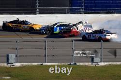 SIGNED Harrison Burton #21 2022 Daytona 500 Flip Rookie Sheet Metal Race Used