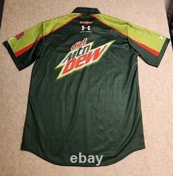 SIMPSON Hendrick Motorsports #88 Diet Mtn Dew UA USA team issued pit crew jersey
