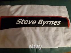 STEVE BYRNES NASCAR Race 2015 Used Sheet Metal Name Rail