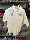 Stp Hot Wheels Racing Nascar Team Issued Race Used Button Up Crew Shirt Xl-ss