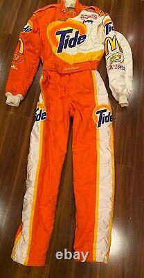 Scott Pruett Race Worn Used Firesuit Drivers suit Tide NASCAR Indy 500 Rolex 24