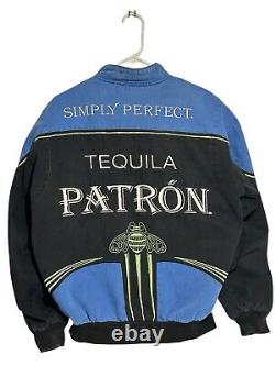 Scott Sharp Patron Tequila #9 IMSA Racing Jacket Mens Med Jeff Hamilton NASCAR