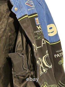Scott Sharp Patron Tequila #9 IMSA Racing Jacket Mens Med Jeff Hamilton NASCAR