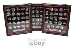 Set of 2004 Dale Earnhardt Great Victories Pin Collection (3), by Hamilton